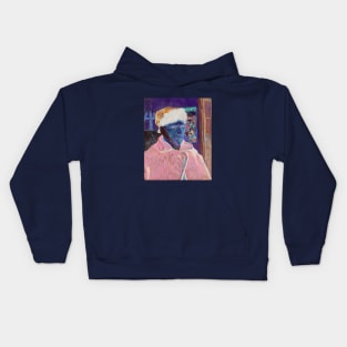 Van Gogh Interactive Negative Filter T-Shirt #2 By Red&Blue Kids Hoodie